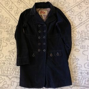 Free People Corduroy Coat Size Small